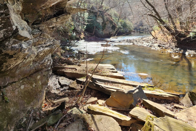 Sharp Mountain Creek in Ball Ground, GA